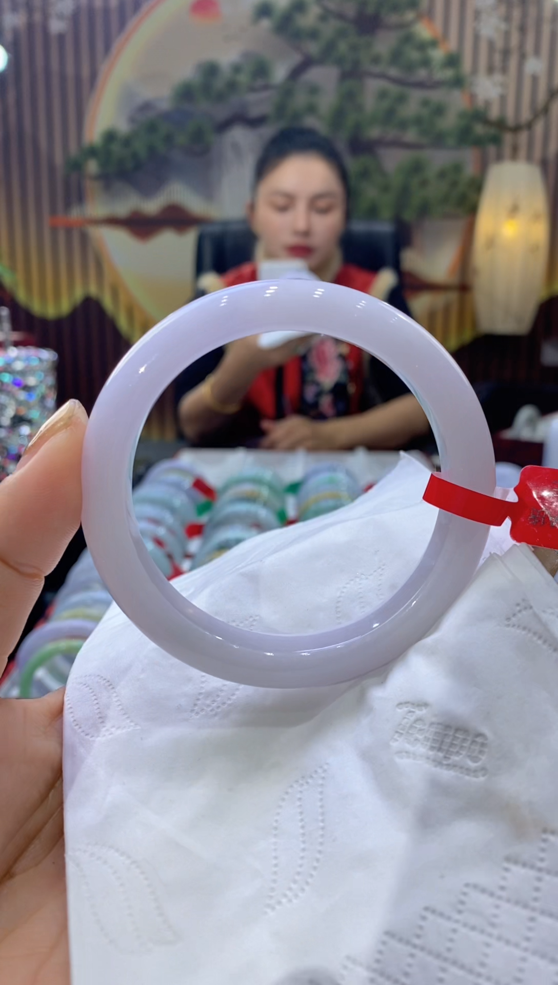 【闪购商品】翡翠手镯未镶嵌多人06230