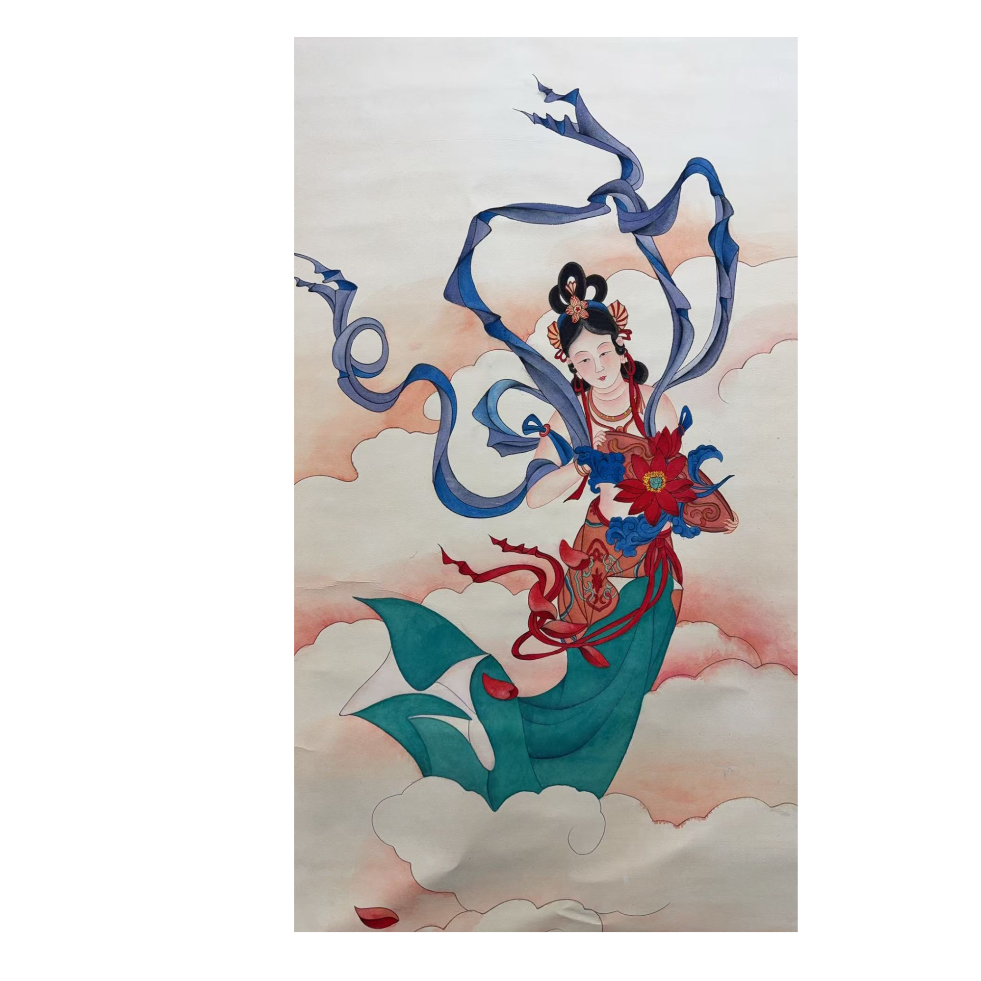 张 款绘画人物立轴138.68 8.4平尺