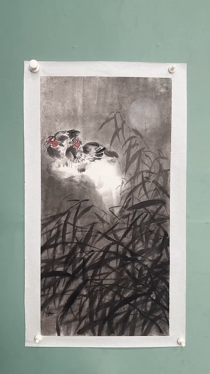 国画陈天鸿国画6765657