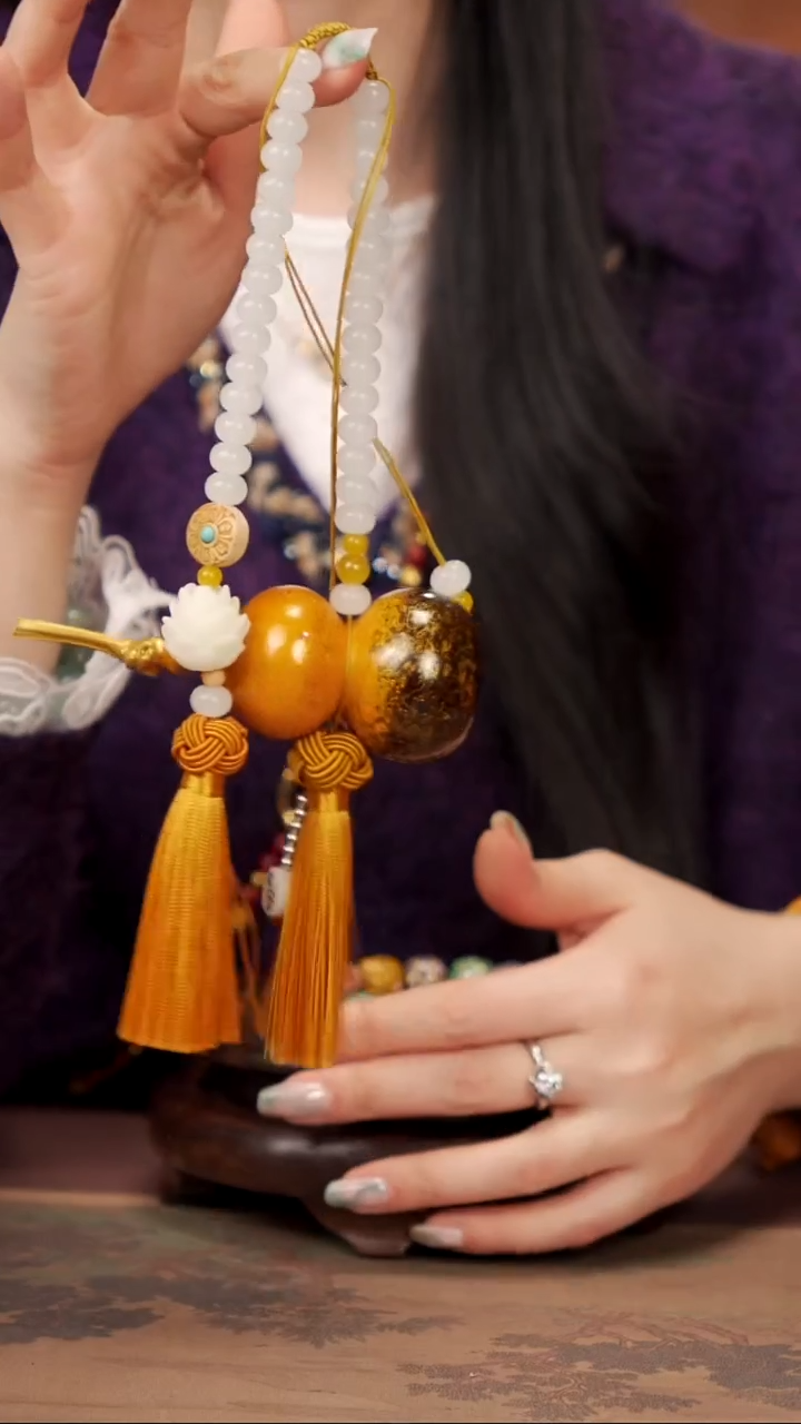 【闪购商品】314易林漆艺车挂小葫芦----168