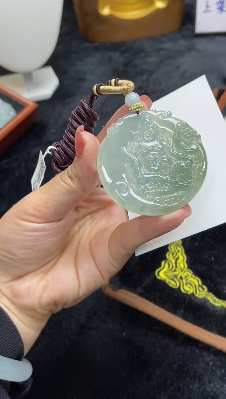 【闪购商品】翡翠颈饰未镶嵌缅甸天然翡翠