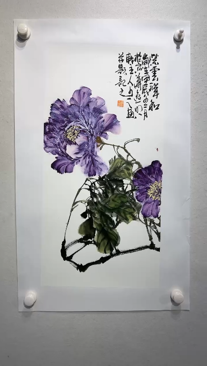 【闪购商品】国画绘画作品-2平尺