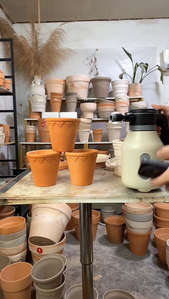 瑕疵无售后13*13红陶浮雕随机 3盆无托