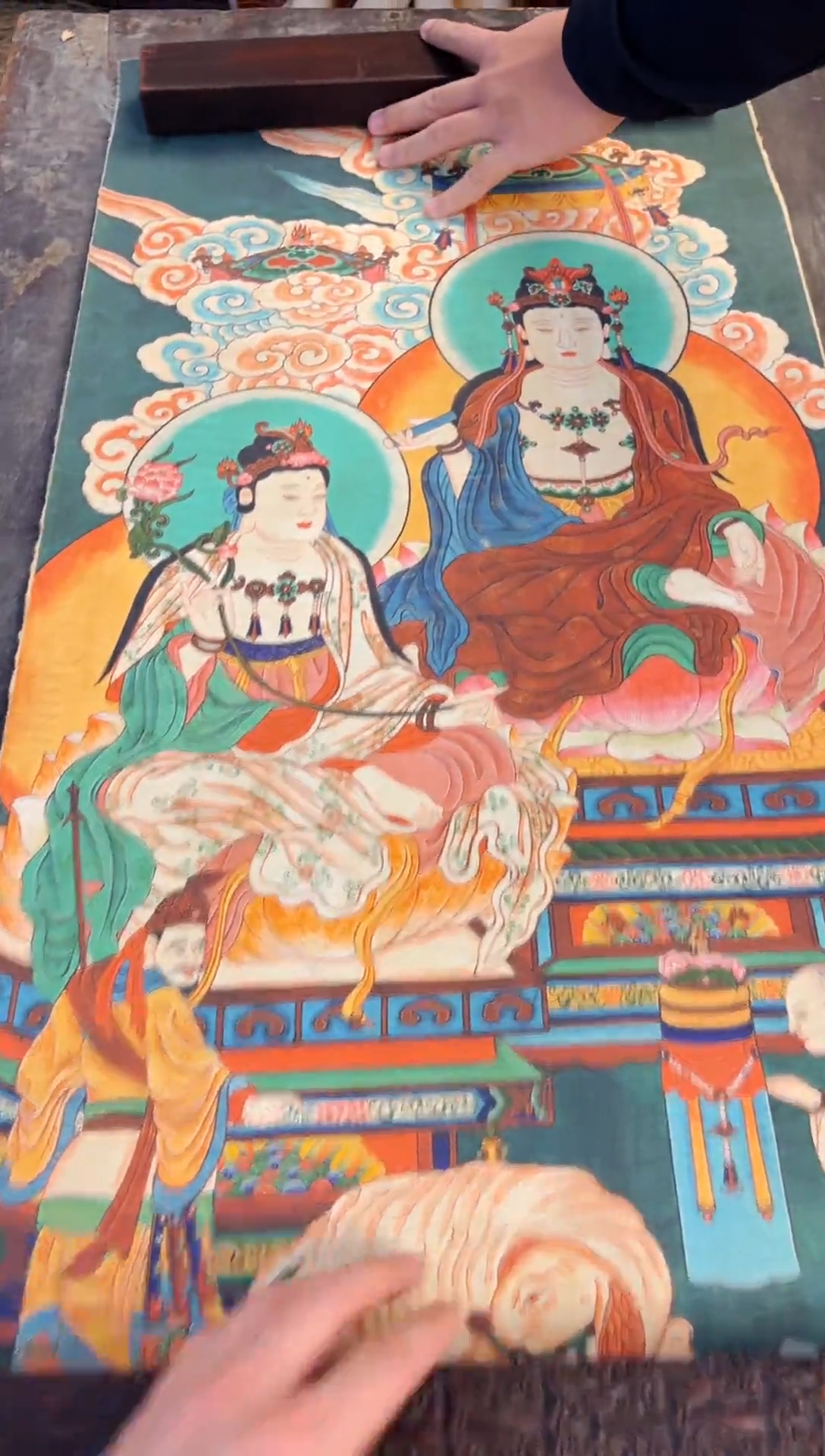 卷轴画大朱画院老六专属AA91