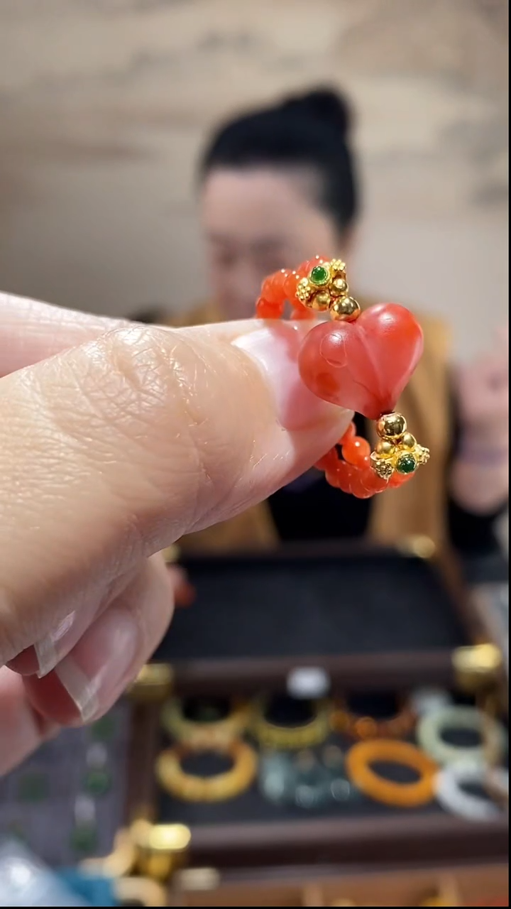 未镶嵌戒指玛瑙/玉髓JZ3669