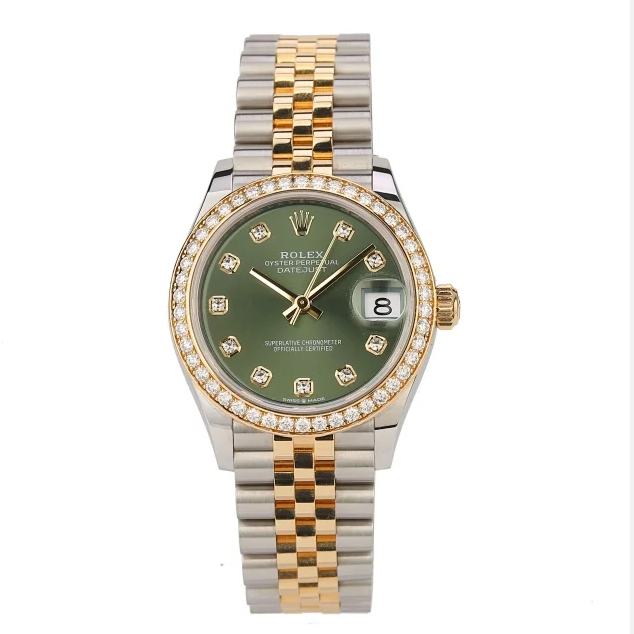全新未使用 Rolex/劳力士 礼尚278383卡25年2月劳力士女表Z3397