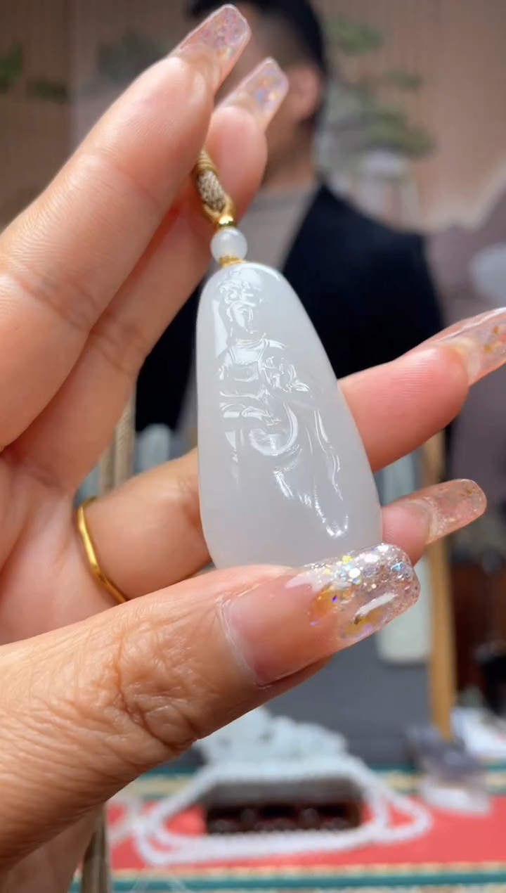 【闪购商品】和田玉未镶嵌颈饰拍一发一