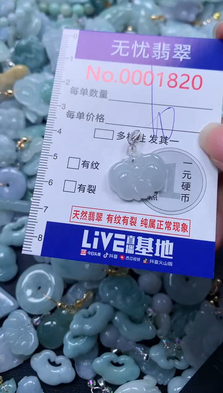 颈饰未镶嵌翡翠1820