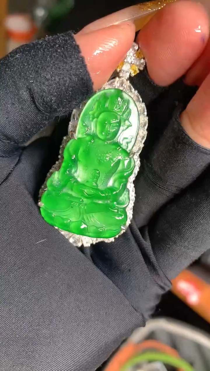 【闪购商品】定制翡翠未镶嵌42定制翡翠-多样性发货（发其一）