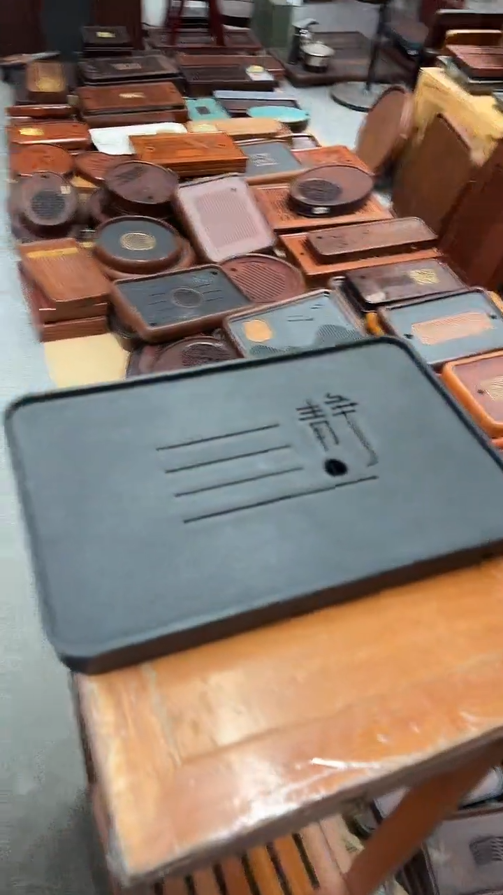 福利静字茶盘长37CM*宽24CM茶盘送管