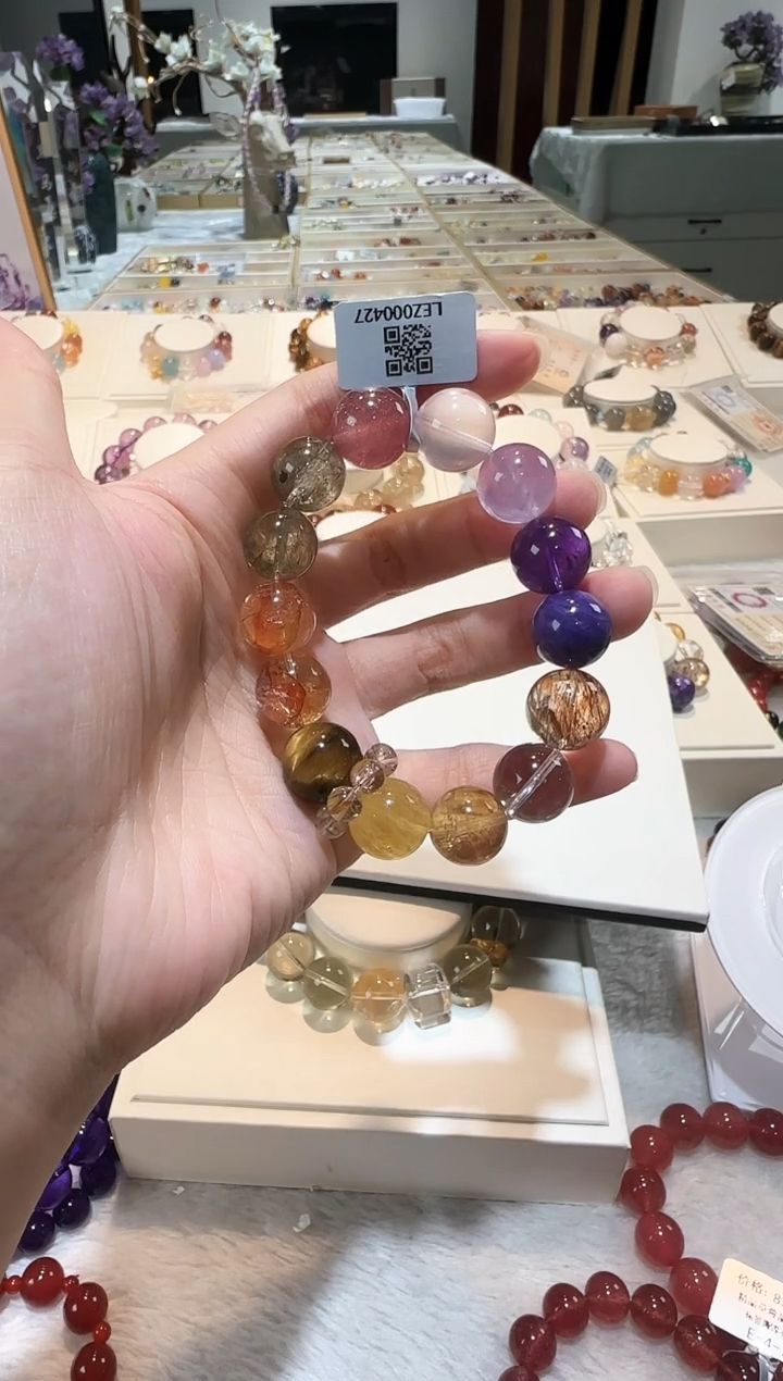 未镶嵌手链水晶手串