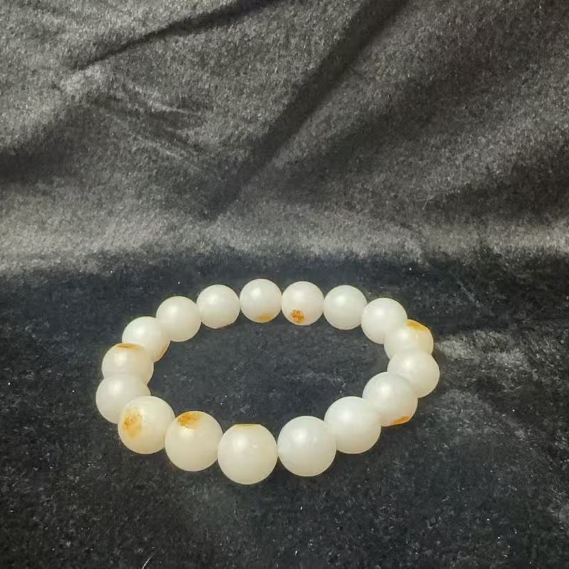 和田玉羊脂玉手串1392