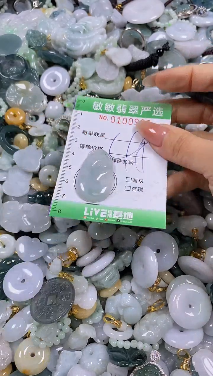 【闪购商品】翡翠颈饰未镶嵌闪购0100968