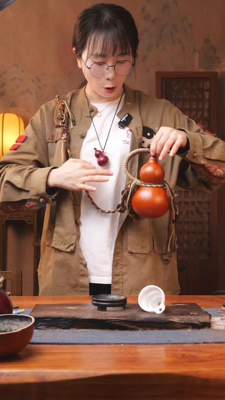 【闪购商品】192号精品大漆葫芦防腐防渗装水茶酒