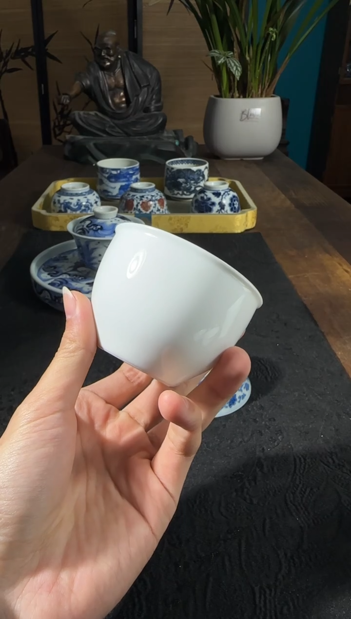 景德镇白胎缸杯，，