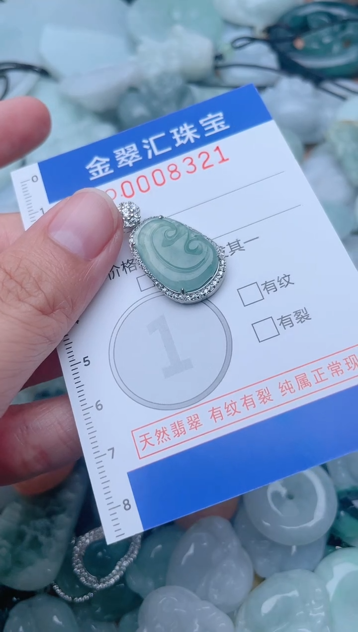 颈饰未镶嵌翡翠8321