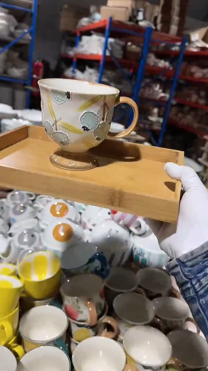 陶瓷高脚杯微瑕 凑满20元包邮