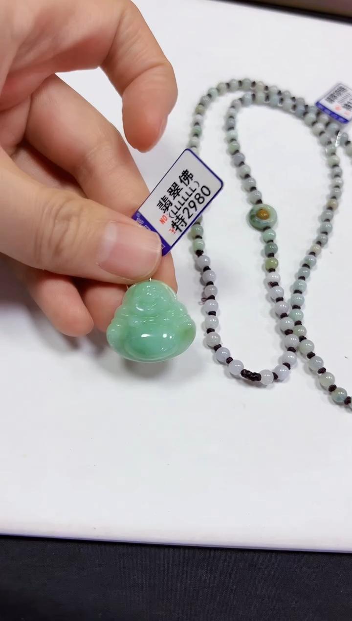 【闪购商品】翡翠颈饰未镶嵌挂件