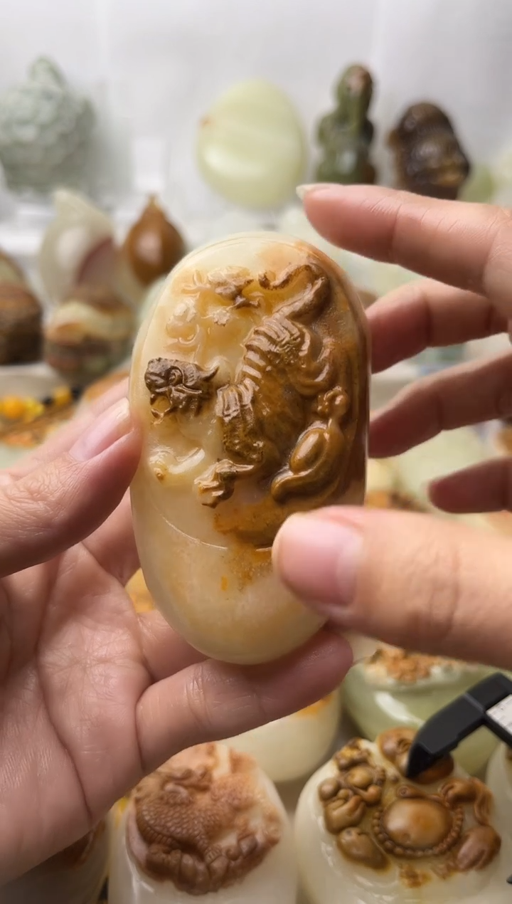 石材古青石棉纹正常不退换虎