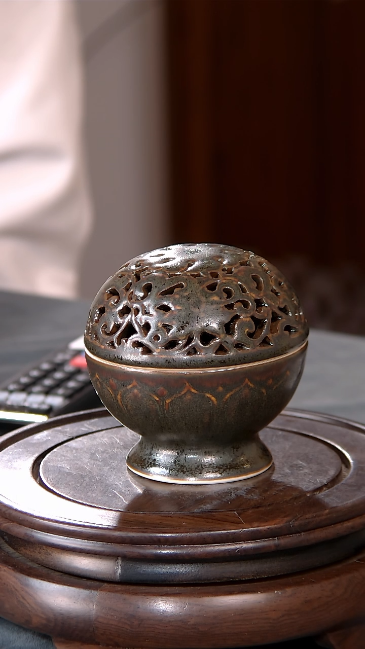 【闪购商品】其他 景韵堂仿清官窑制茶叶末釉