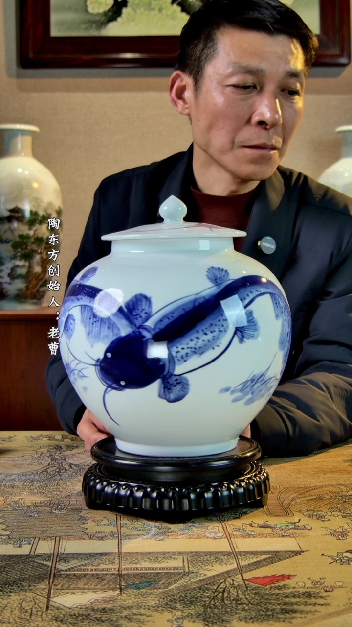 【闪购商品】其他景德镇陶东方陶瓷艺术作品花瓶瓷板画摆件