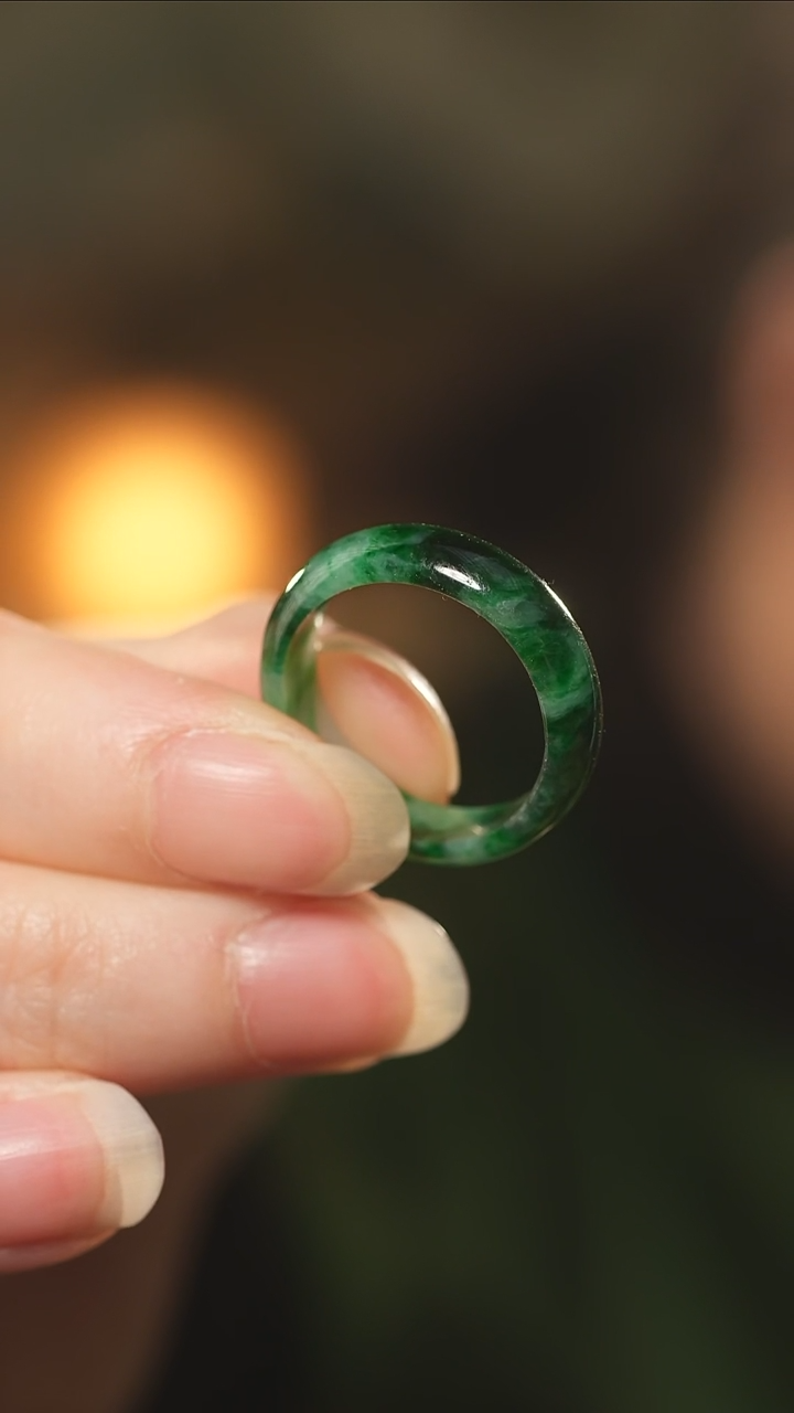 【闪购商品】翡翠戒指未镶嵌圈口16翡翠戒指
