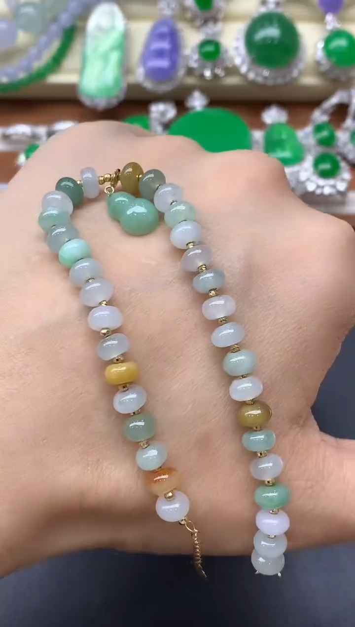 未镶嵌手链翡翠223-中国好珍宝