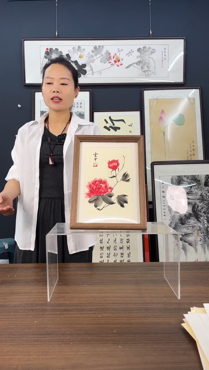 圆形绘画-A4摆台