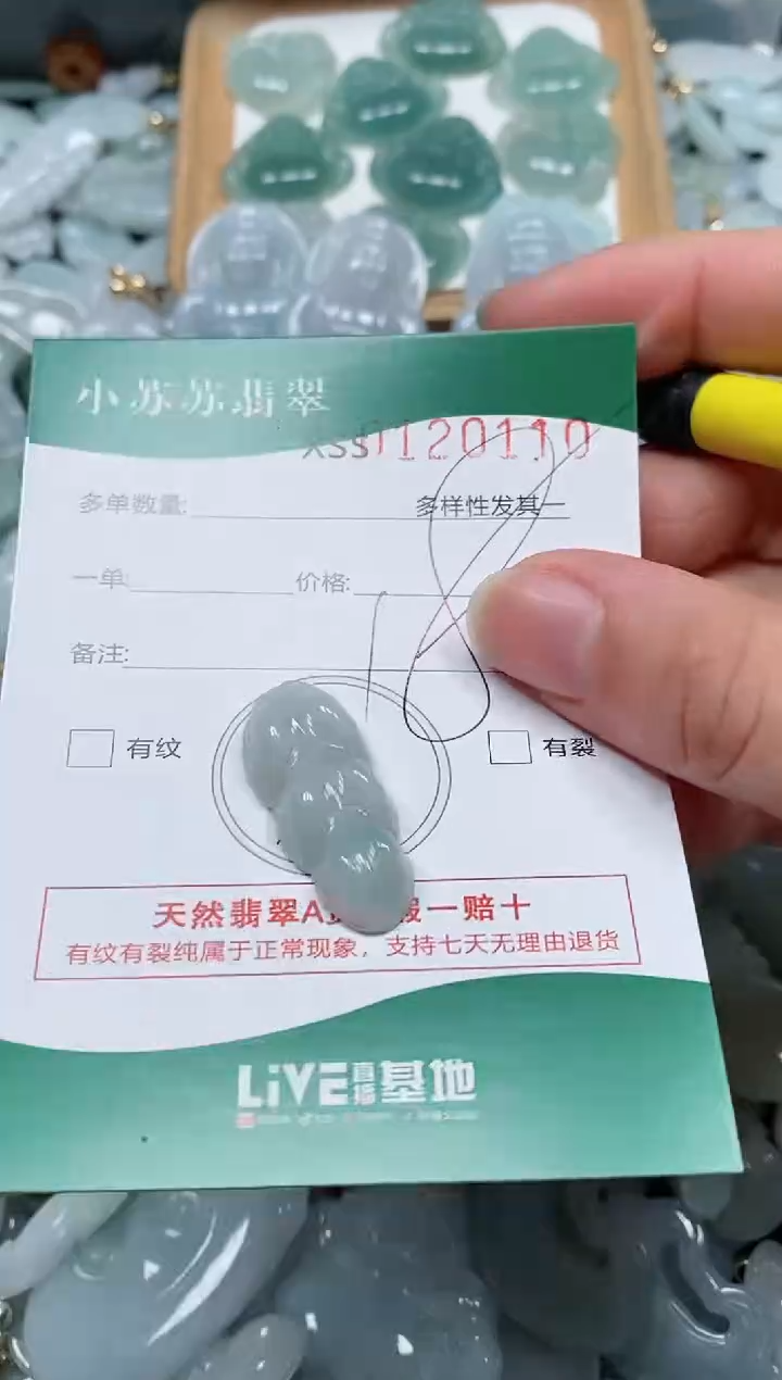 【闪购商品】翡翠颈饰未镶嵌闪购商品0120110