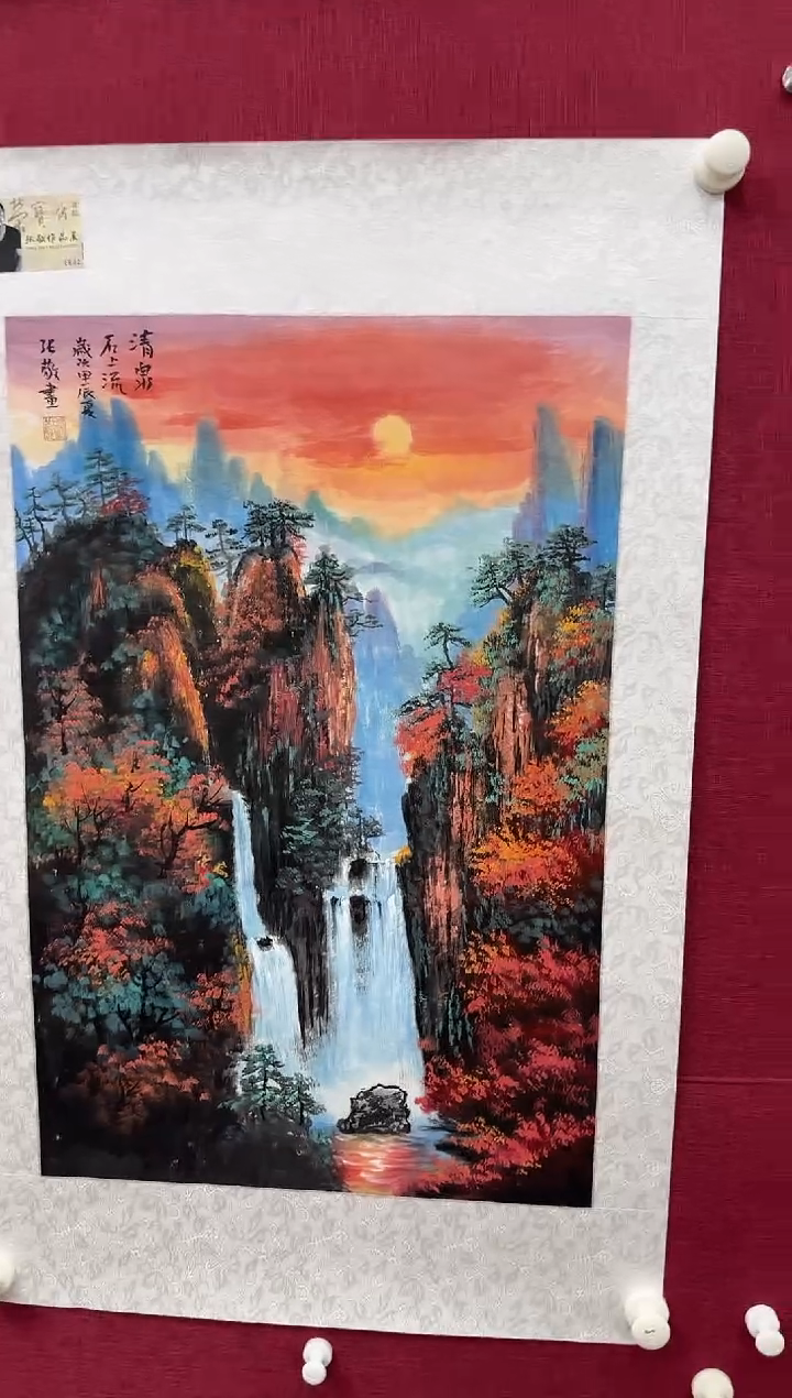 国画张敬书画精品