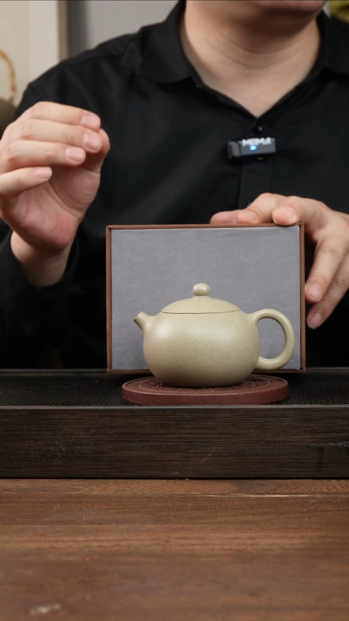 茶杯紫砂波*本绿西施     170CC  