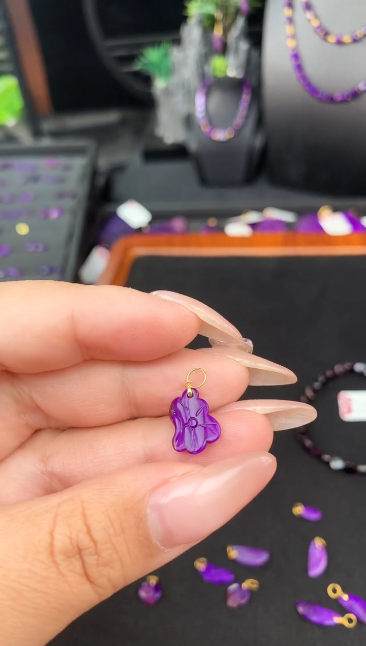 【闪购商品】苏纪石（舒俱来）提溜18K金镶嵌.