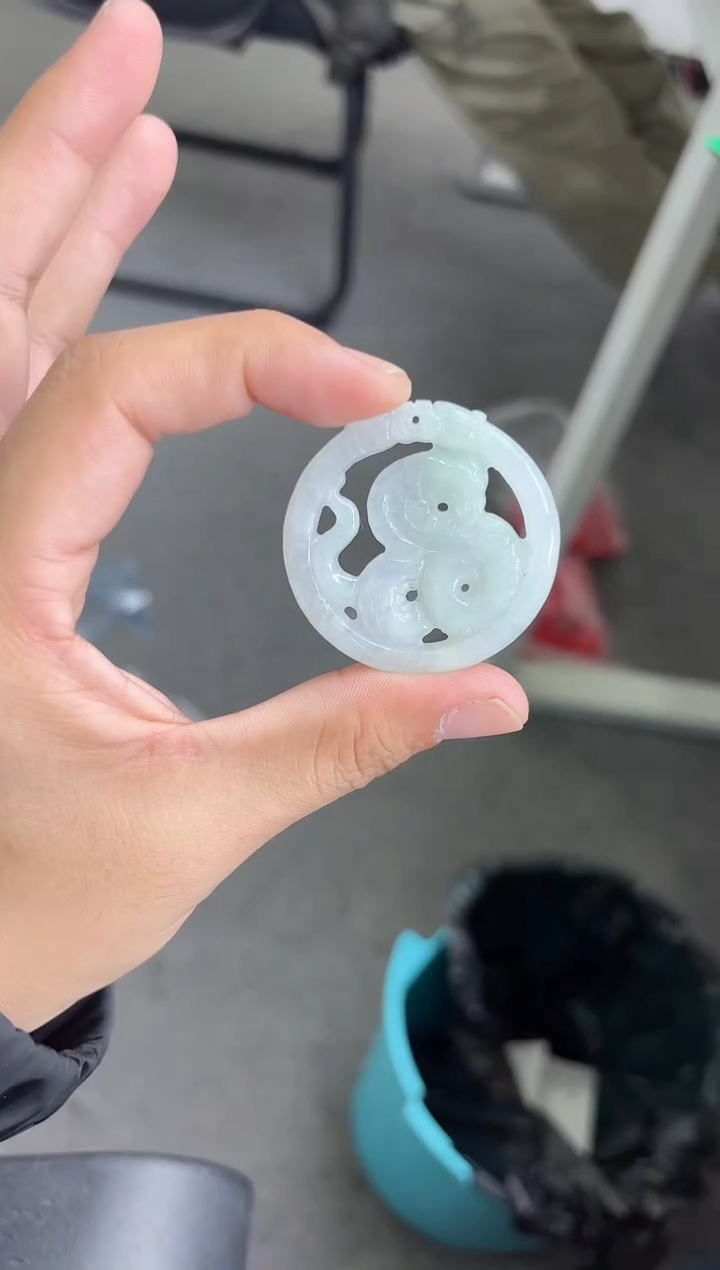 吊坠(不含链)未镶嵌翡翠蛇