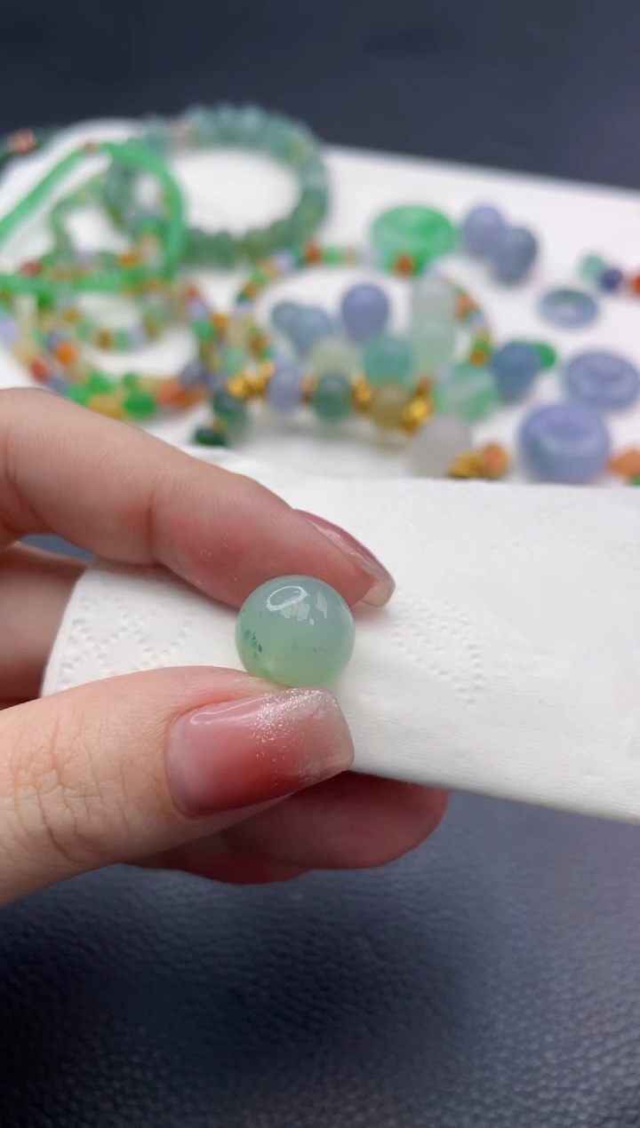 【闪购商品】定制翡翠未镶嵌珠子