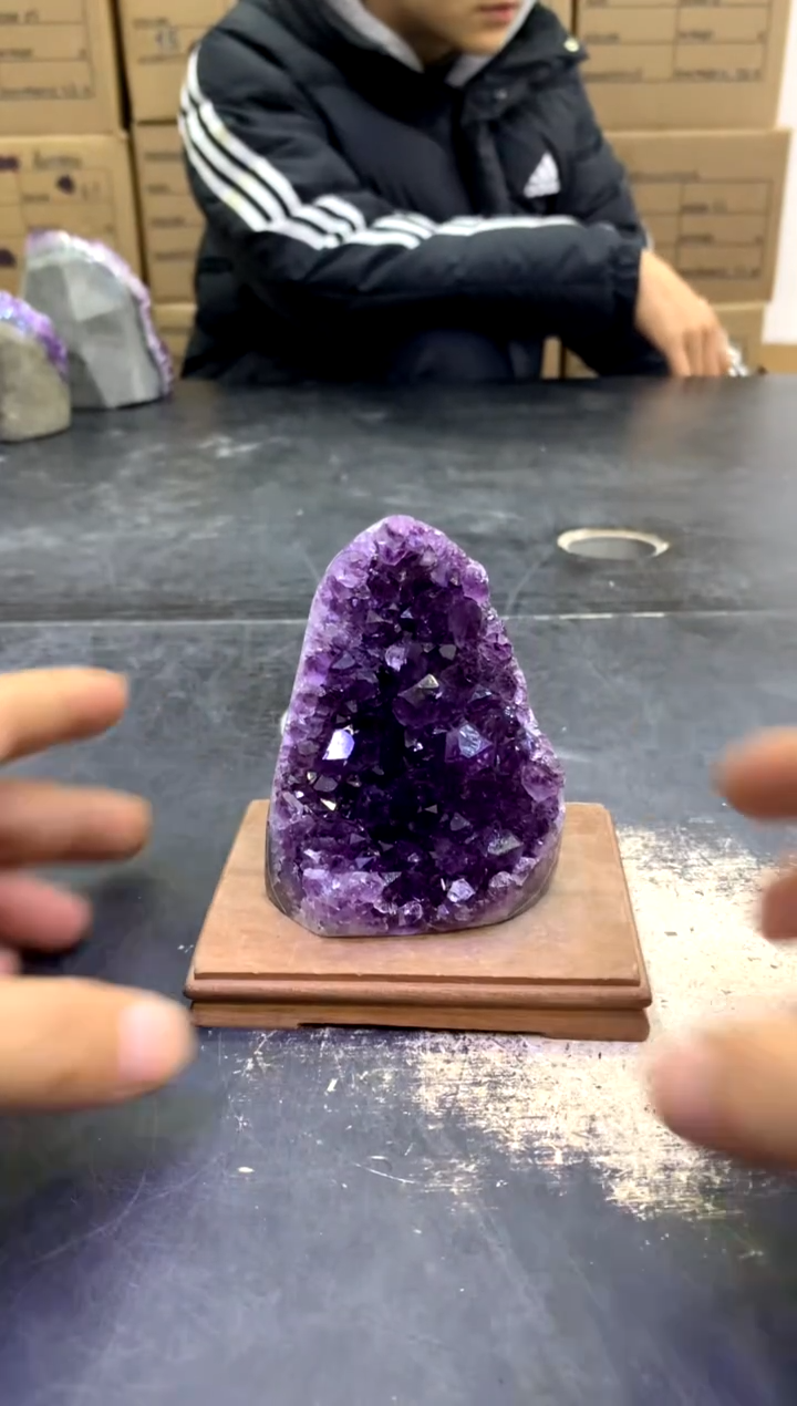 【闪购商品】水晶摆件未镶嵌天然紫水晶摆件276
