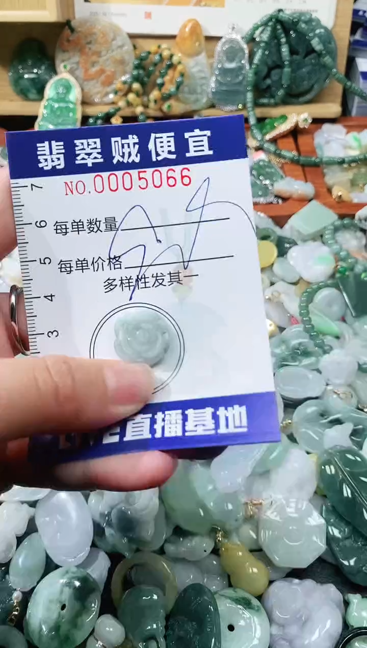 【闪购商品】翡翠颈饰未镶嵌闪购0005066多样性发其一
