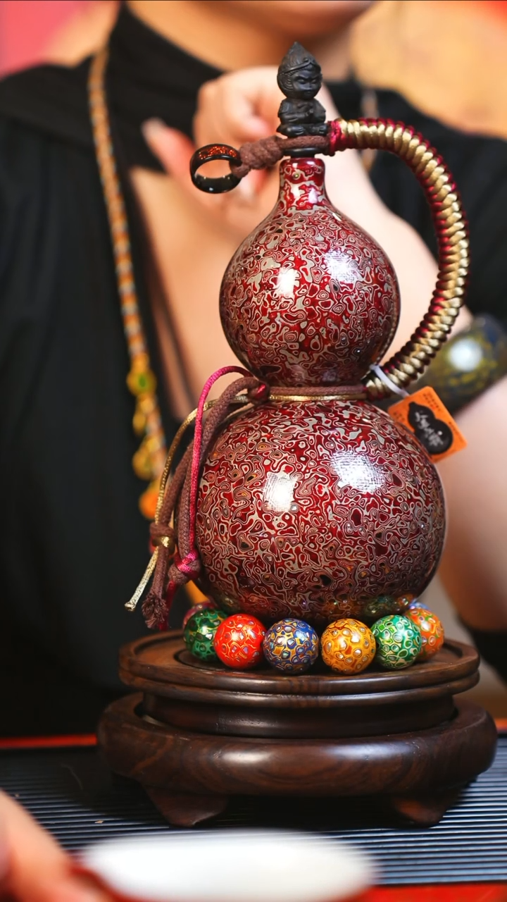 【闪购商品】JJ027大师姐臻选漆艺真葫芦