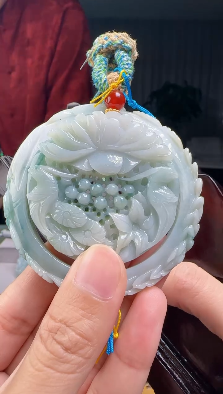 颈饰未镶嵌翡翠一套+底座XM@@WS50920068