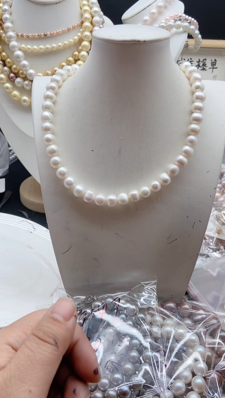 【闪购商品】淡水珍珠颈饰未镶嵌1