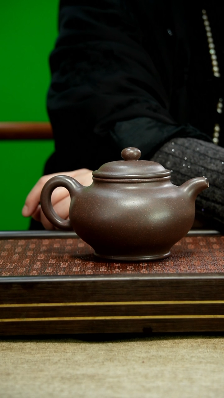 【闪购商品】紫砂茶壶天青  大掇只