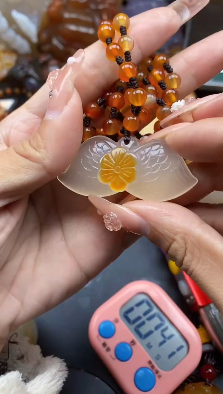 【闪购商品】玛瑙/玉髓颈饰未镶嵌ll