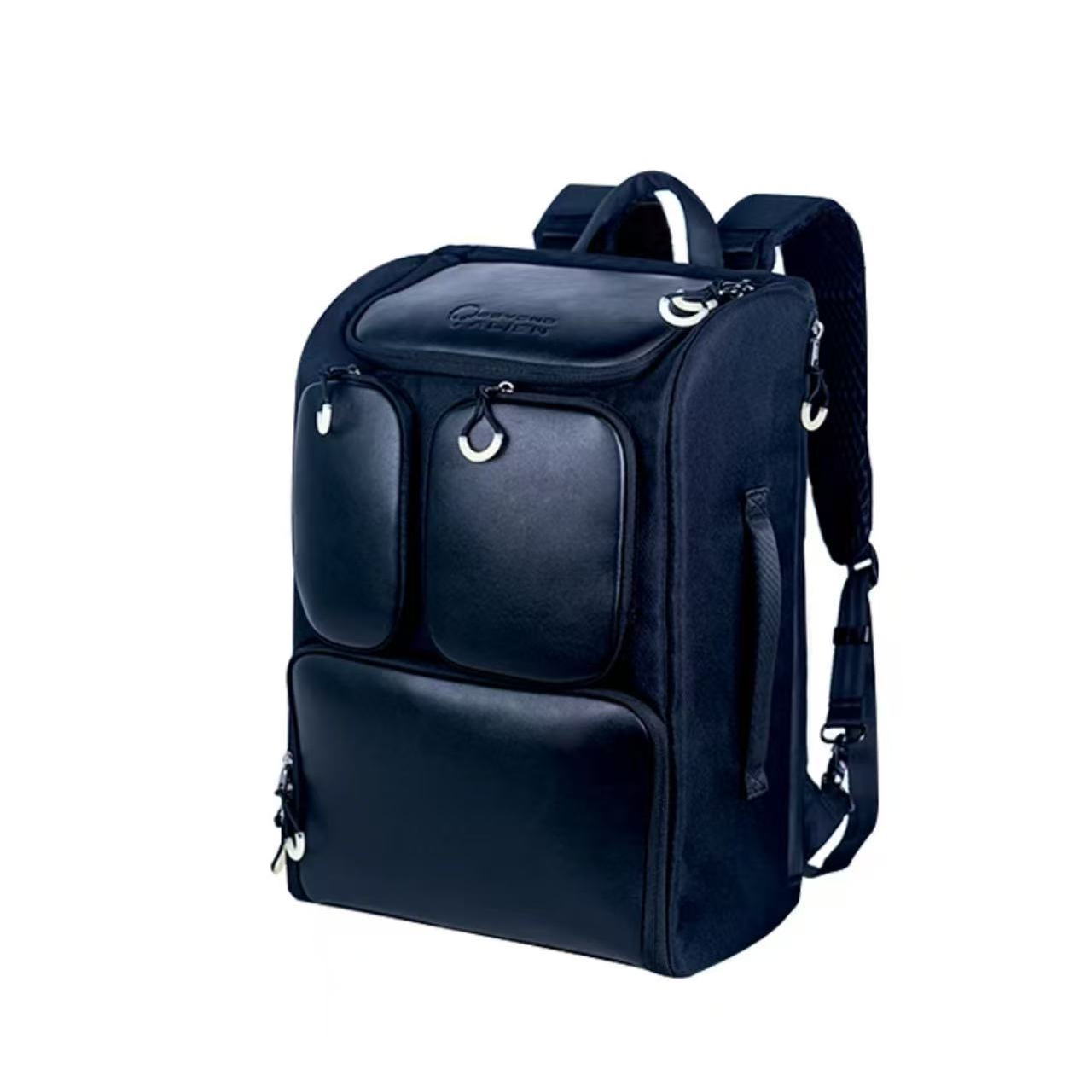 双肩包大容量收纳旅行出差分层多格 商务休闲书包双肩包