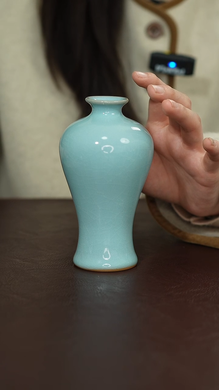 摆件陶原矿原釉汝宋汝瓷 