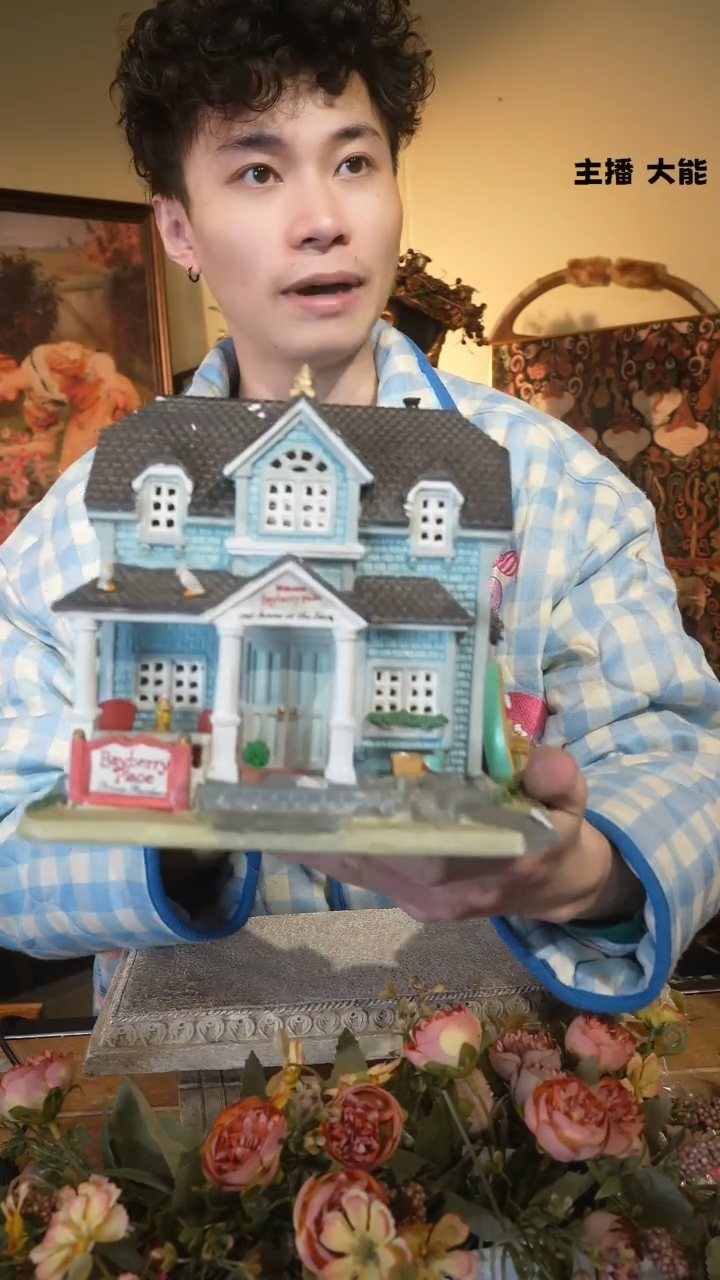 【闪购商品】默认微瑕高端树脂陶瓷摆件W661