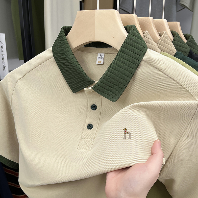 【奥特莱斯撤柜】专柜正品男士短袖T恤夏季新款休闲翻领POLO衫男装