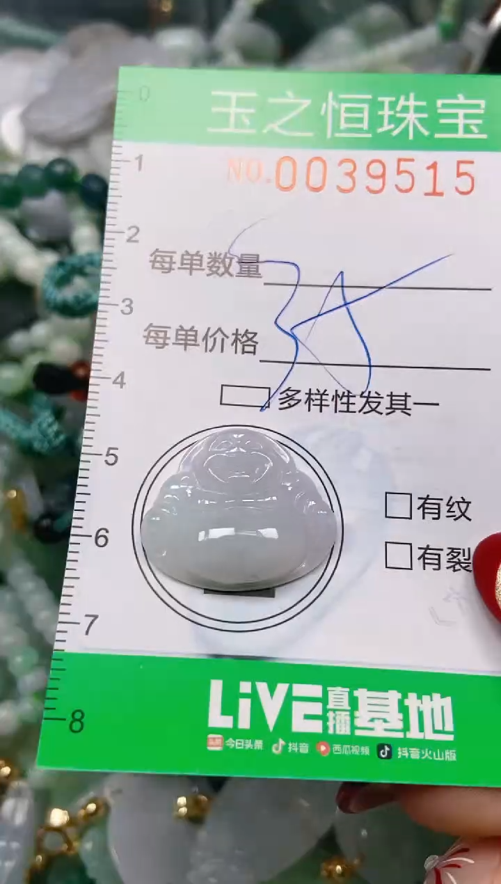 【闪购商品】翡翠颈饰未镶嵌闪购0039515