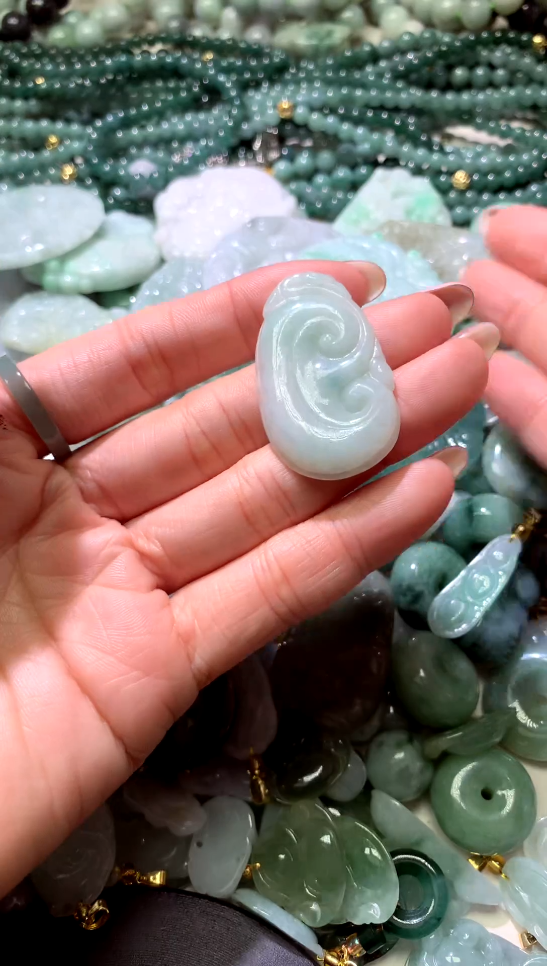 吊坠(不含链)未镶嵌翡翠1