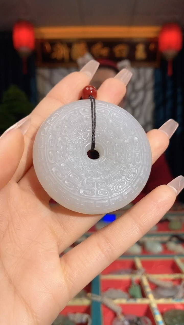 【闪购商品】和田玉颈饰未镶嵌扣