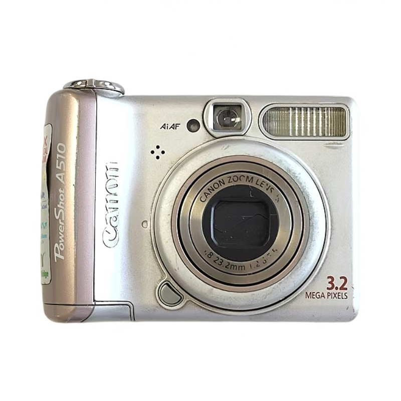 8新 Canon/佳能 A510 320万像素 3倍光学变焦 出片复古带冷色调
