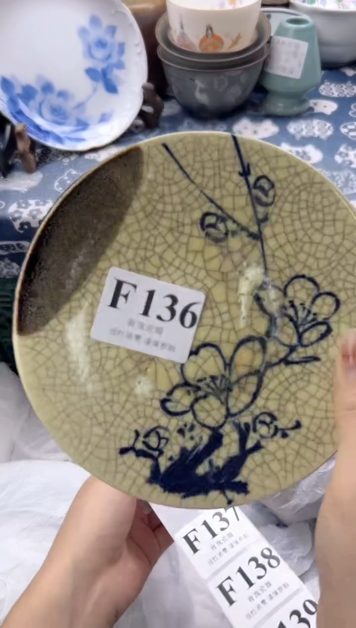 瓷片火***娘  F136